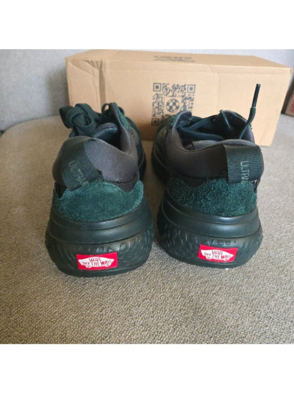 Vans Mte Ultrarange Neo Vr3 Men Size 9.5 Mono Dark Green Vr3cush 1026 - Picture 4 of 7